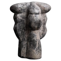 Abstracto, Escultura de cerámica contemporánea de Bo Arenander, Raku cocido, En stock