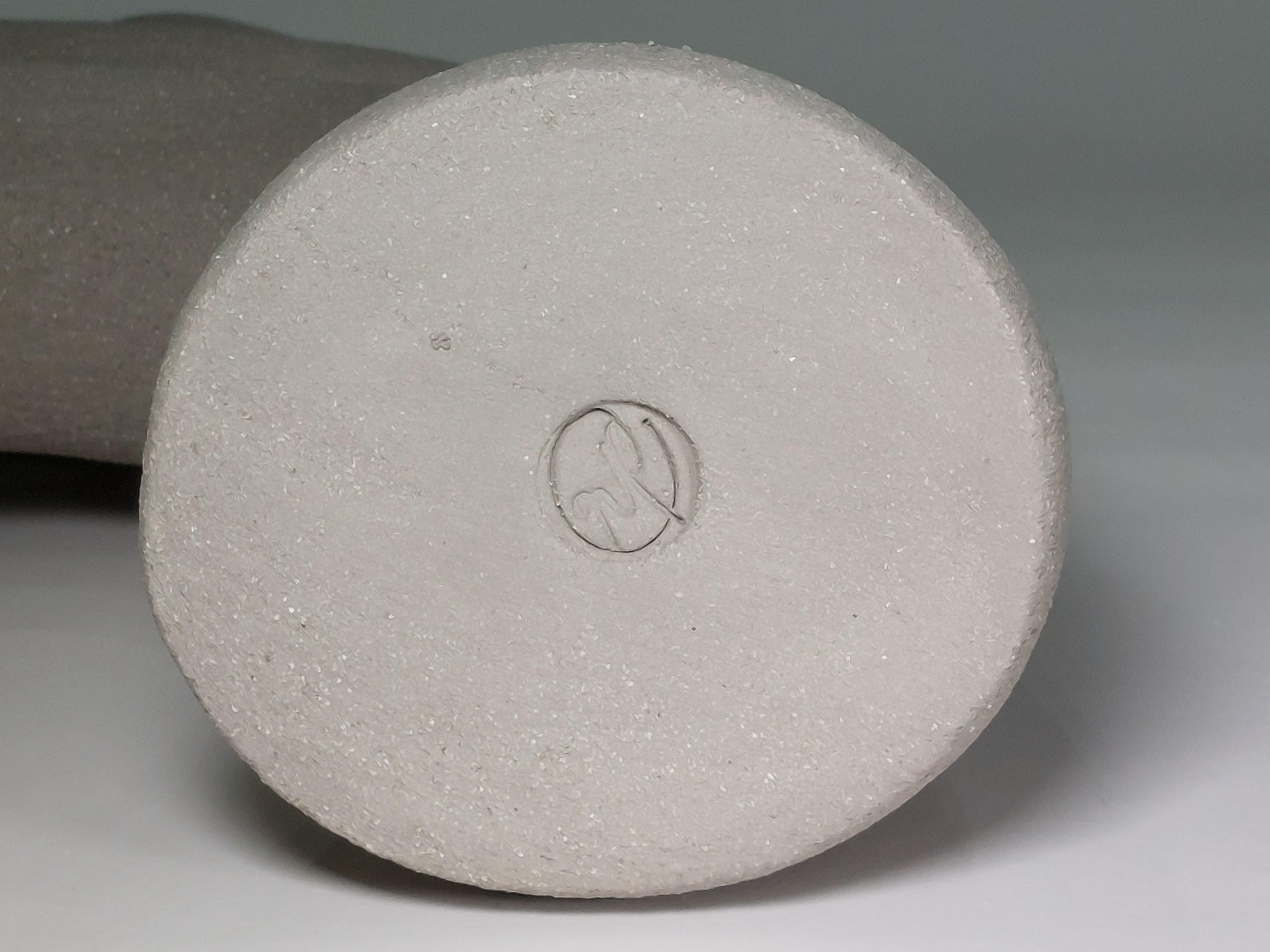 Contemporary Figurative Ceramic Sculpture by Rachel Peters, Grey Clay, In Stock For Sale 1