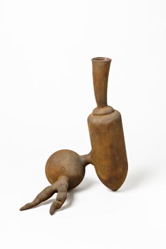 Abstrakte zeitgenössische Glasskulptur-Vase von Richard Meitner, Künstler aus den USA