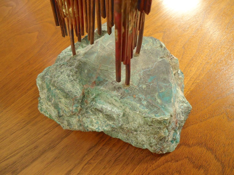 Abstract Copper Sculpture For Sale at 1stDibs