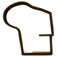 Sculpture abstraite en acier Corten - 1970 - France