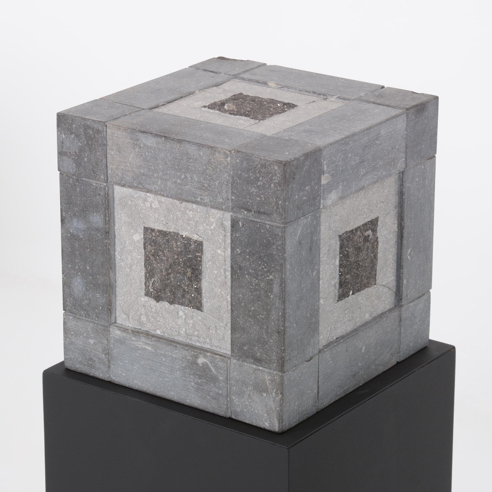Abstract Cube Sculptures by Jef Mouton 1