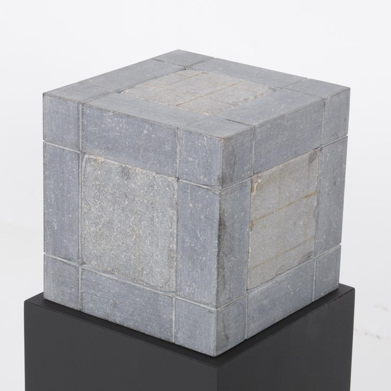 Abstract Cube Sculptures by Jef Mouton at 1stDibs