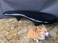 Abstract Curved Bench