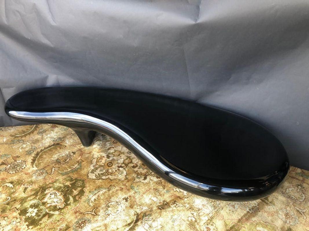 Contemporary Abstract Curved Bench For Sale