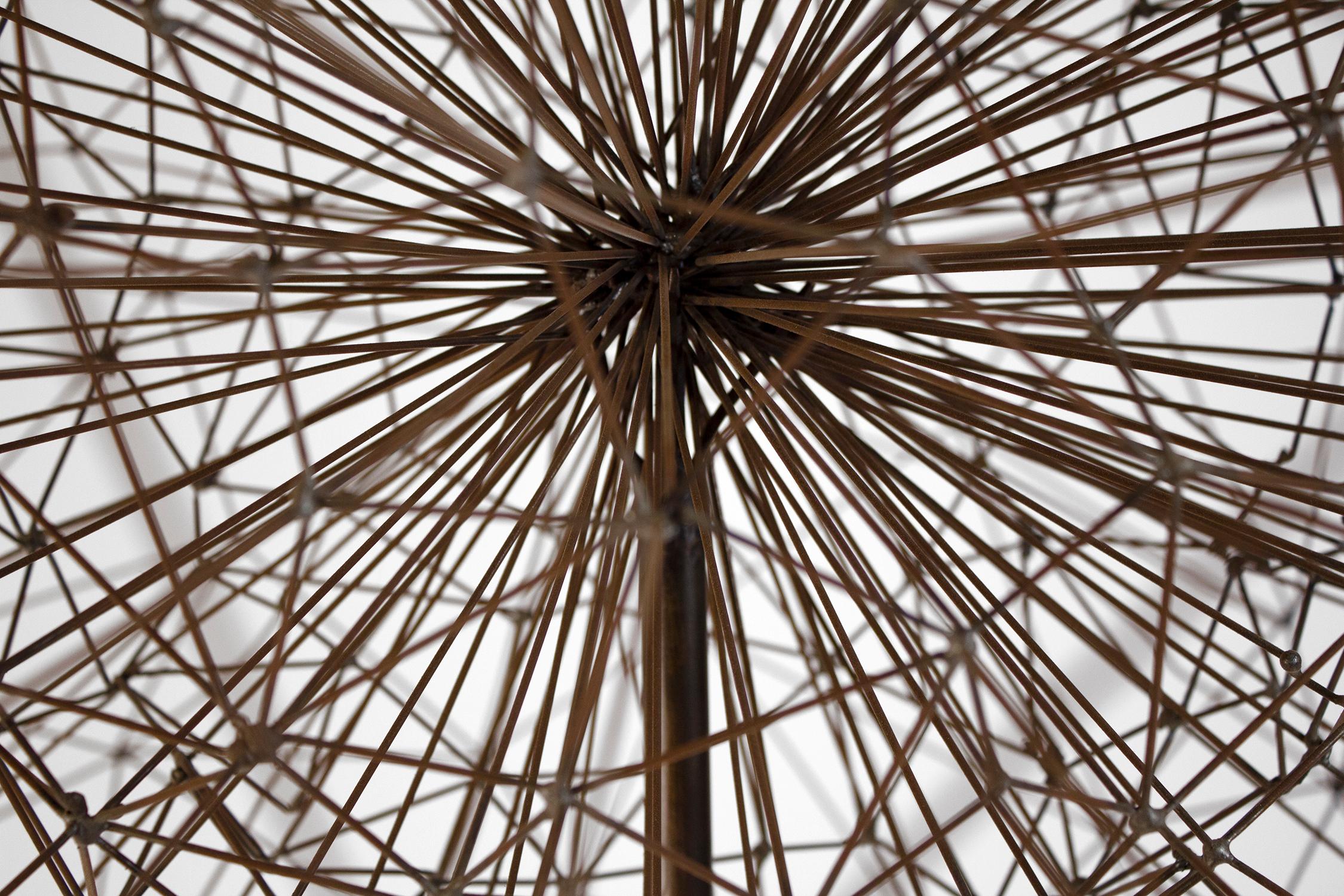 20th Century Abstract Dandelion Sculpture in the Style of Harry Bertoia, 1965