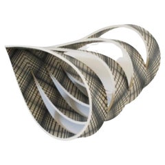 Abstrakte, dekorative, moderne Skulptur des 21. Jahrhunderts, einzigartiges Werk