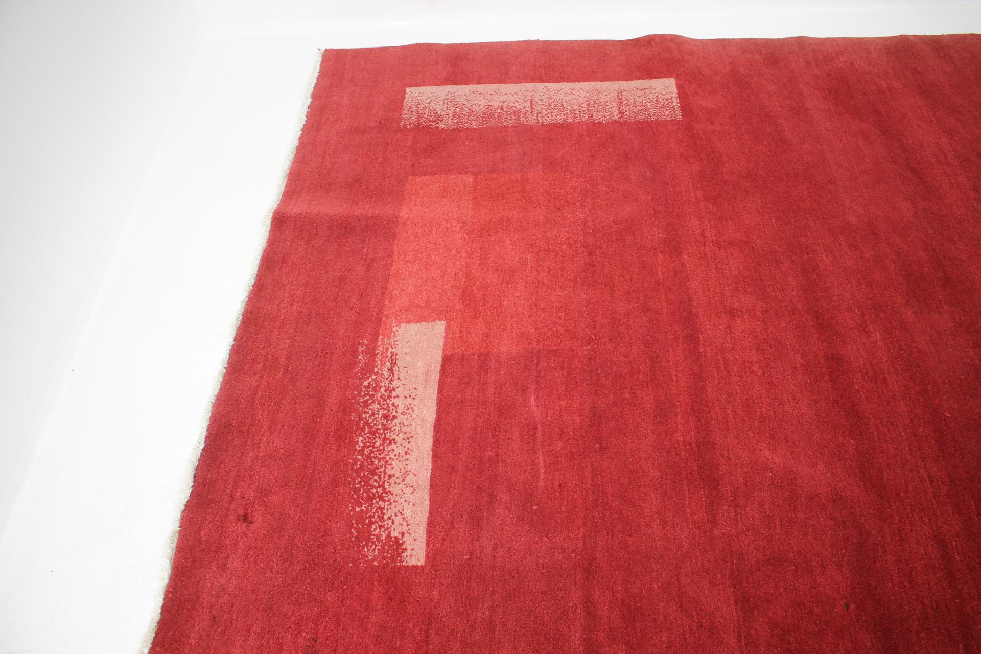 Mid-Century Modern Abstract Design Modernist Midcentury Carpet/Rug, 1970s For Sale