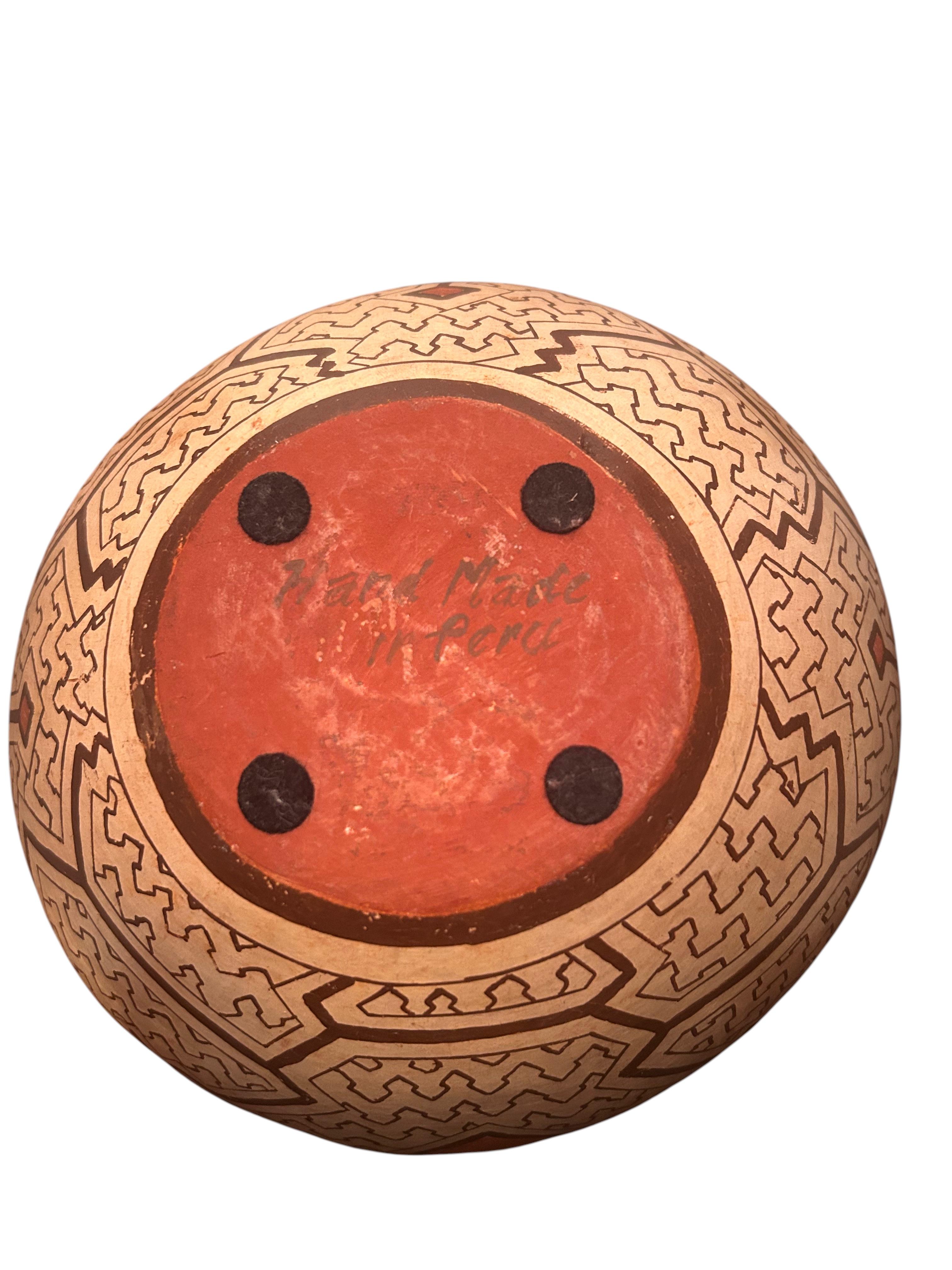 Abstraktes Design Keramik Schale im Zustand „Gut“ im Angebot in Saint Petersburg, FL