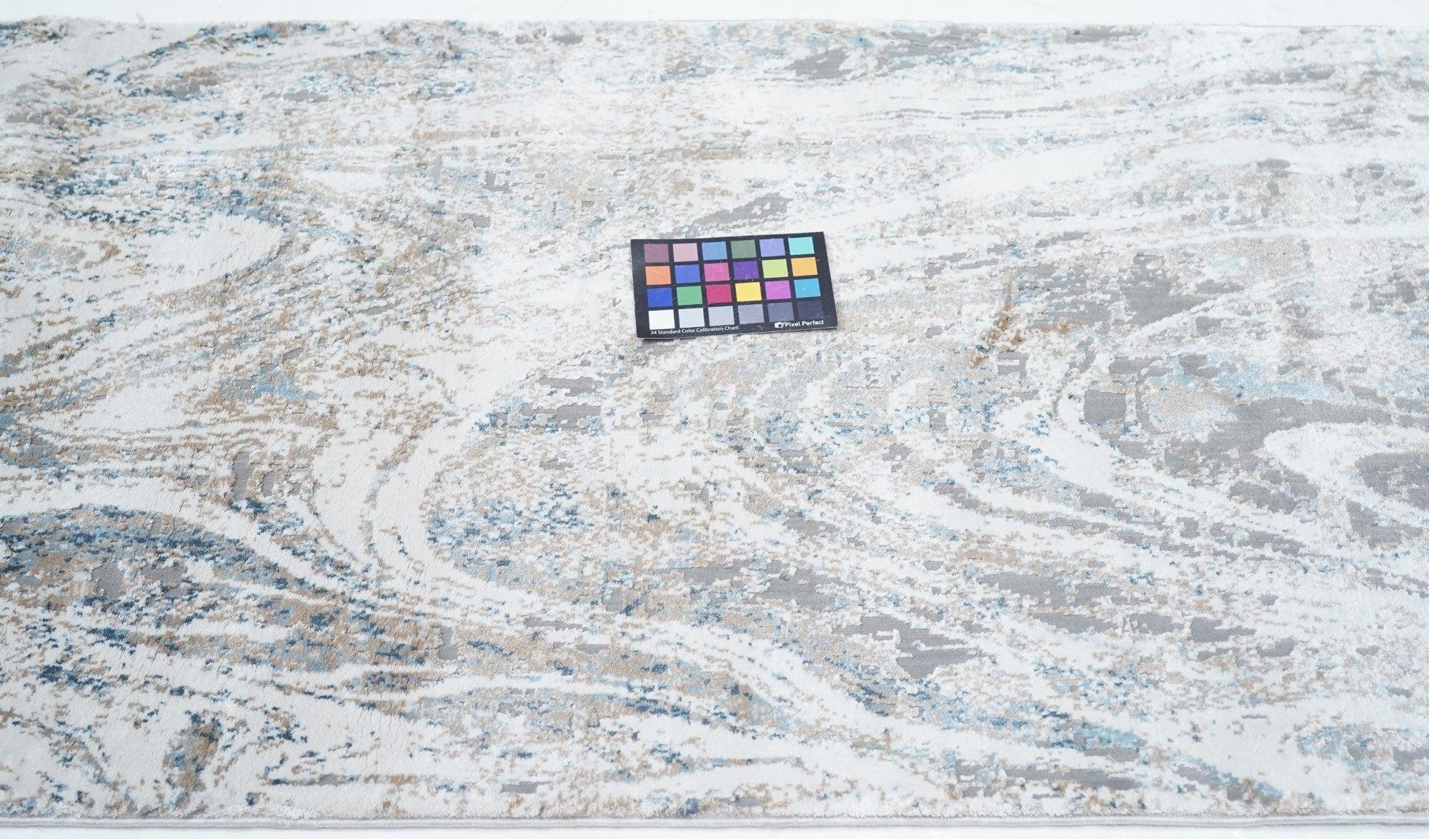 Tapis abstrait de 2'7'' x 4'11'' en vente 1