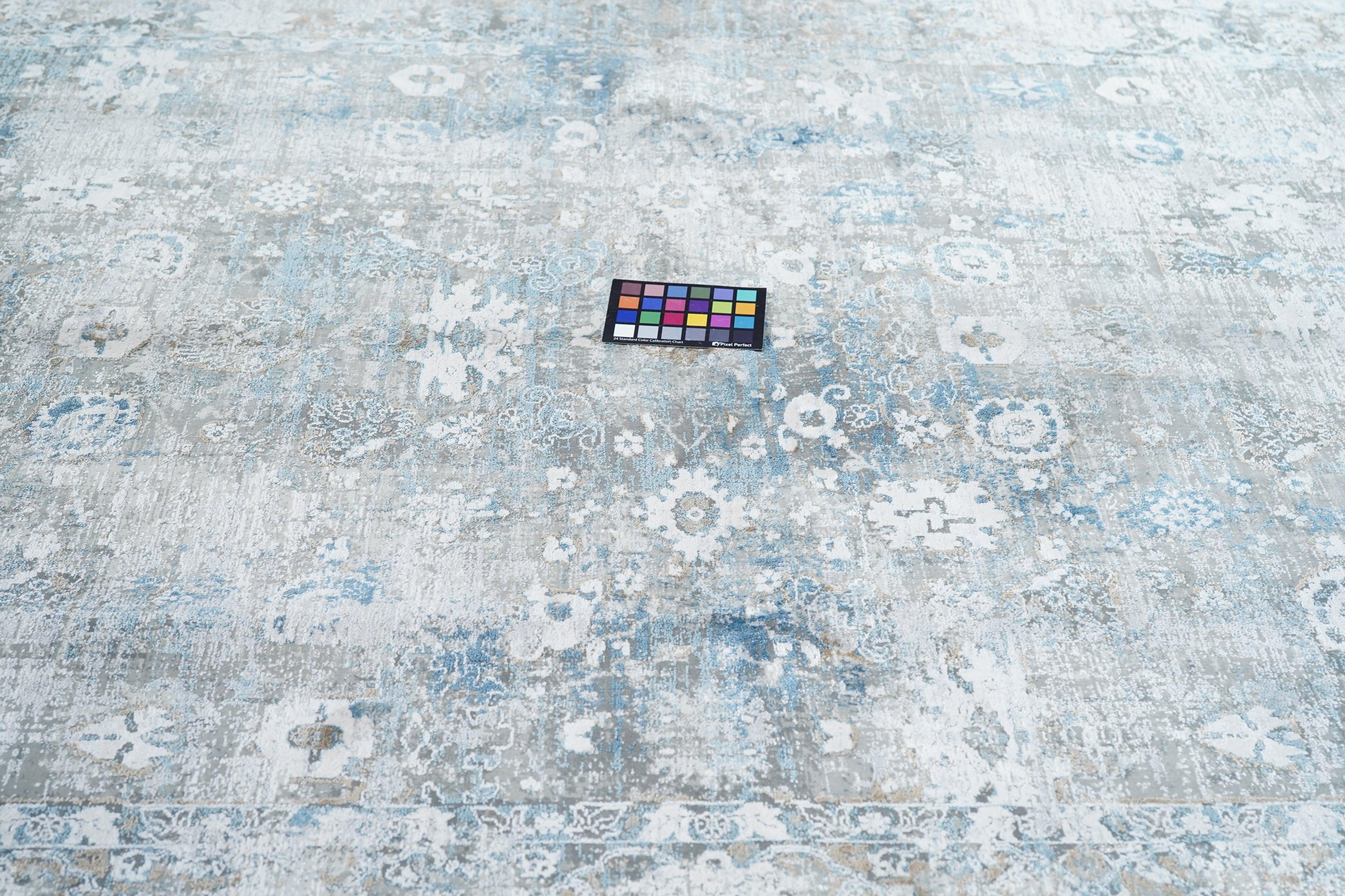 Tapis à motifs abstraits 5'2'' x 7'0