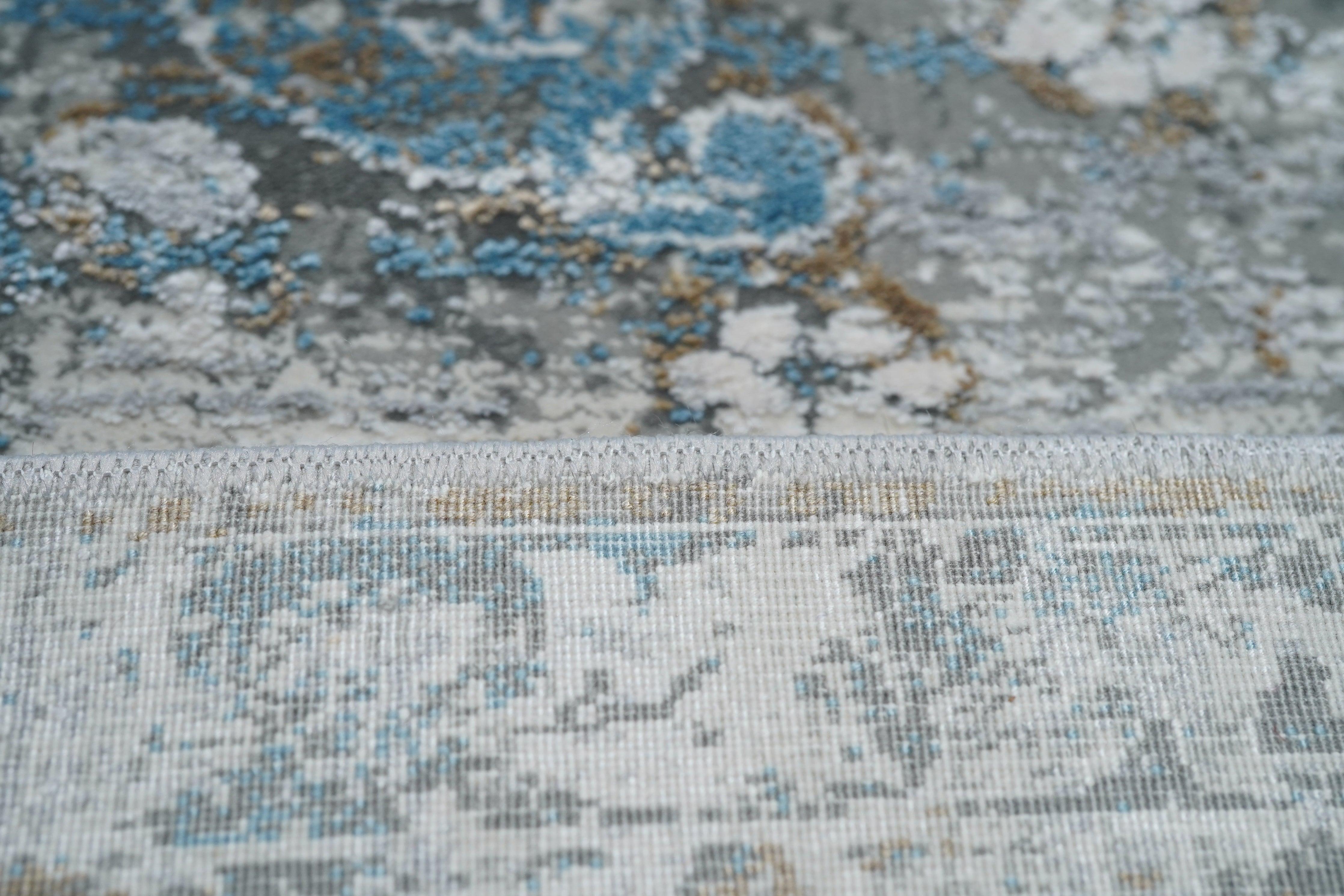 Tapis à motifs abstraits 5'2'' x 7'0