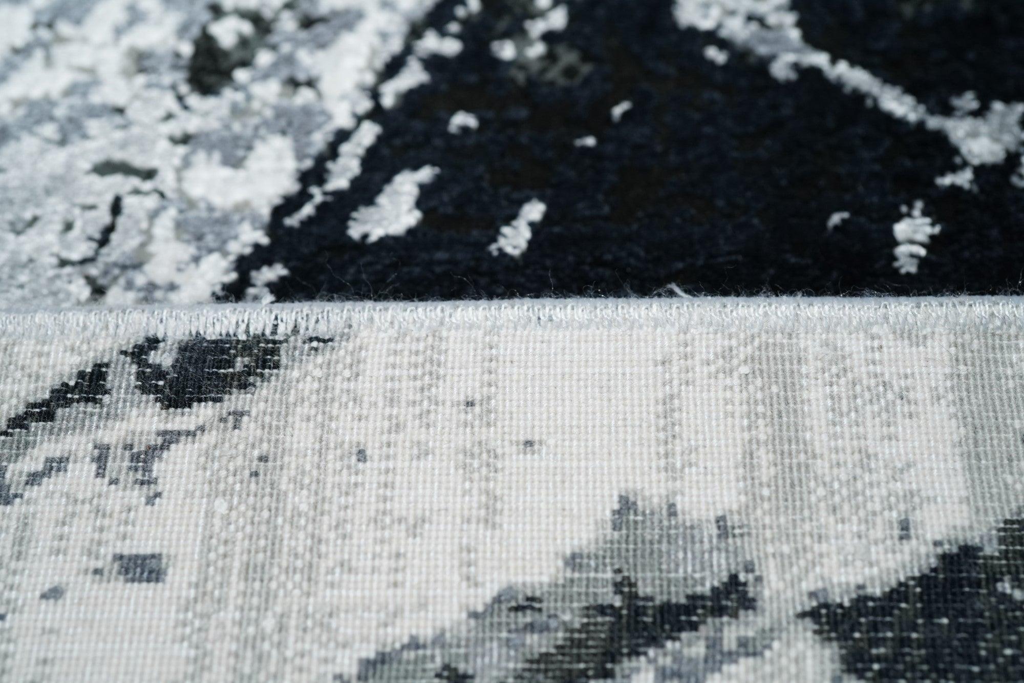 Tapis abstrait de 6'5'' x 9'7'' en vente 5