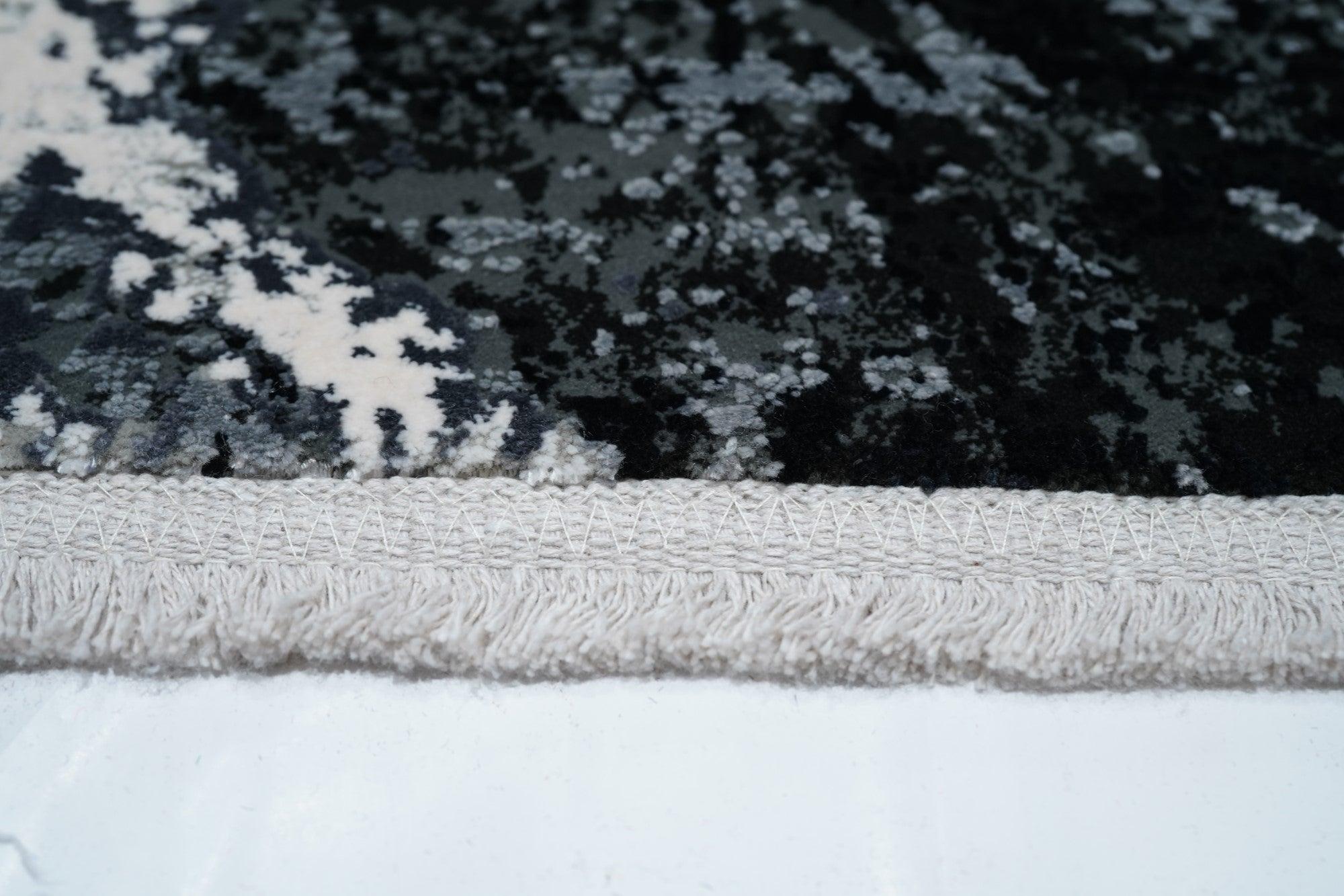 Tapis abstrait de 6'5'' x 9'7'' en vente 1