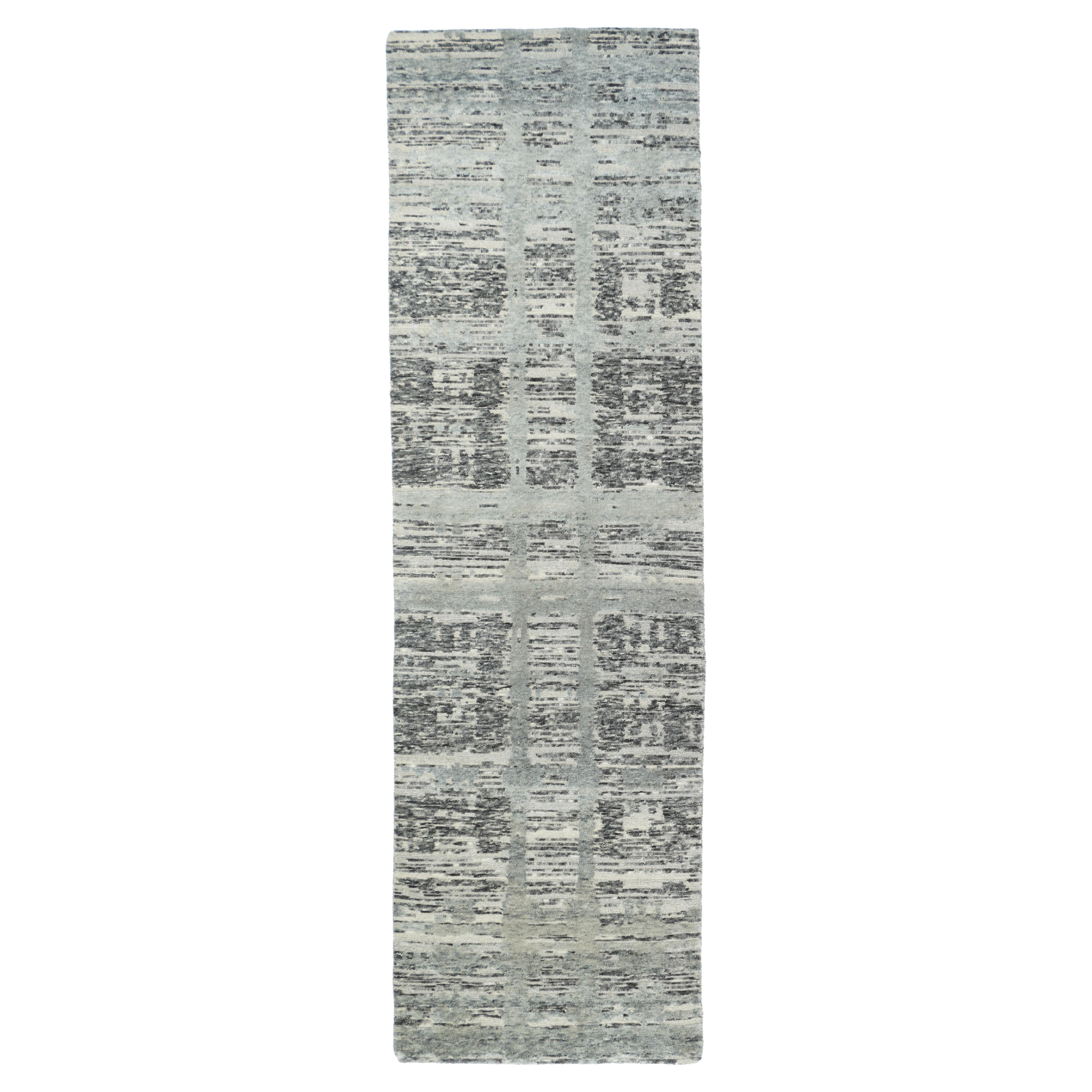 Abstrakter Läufer im abstrakten Design 2'6'' x 8'1''