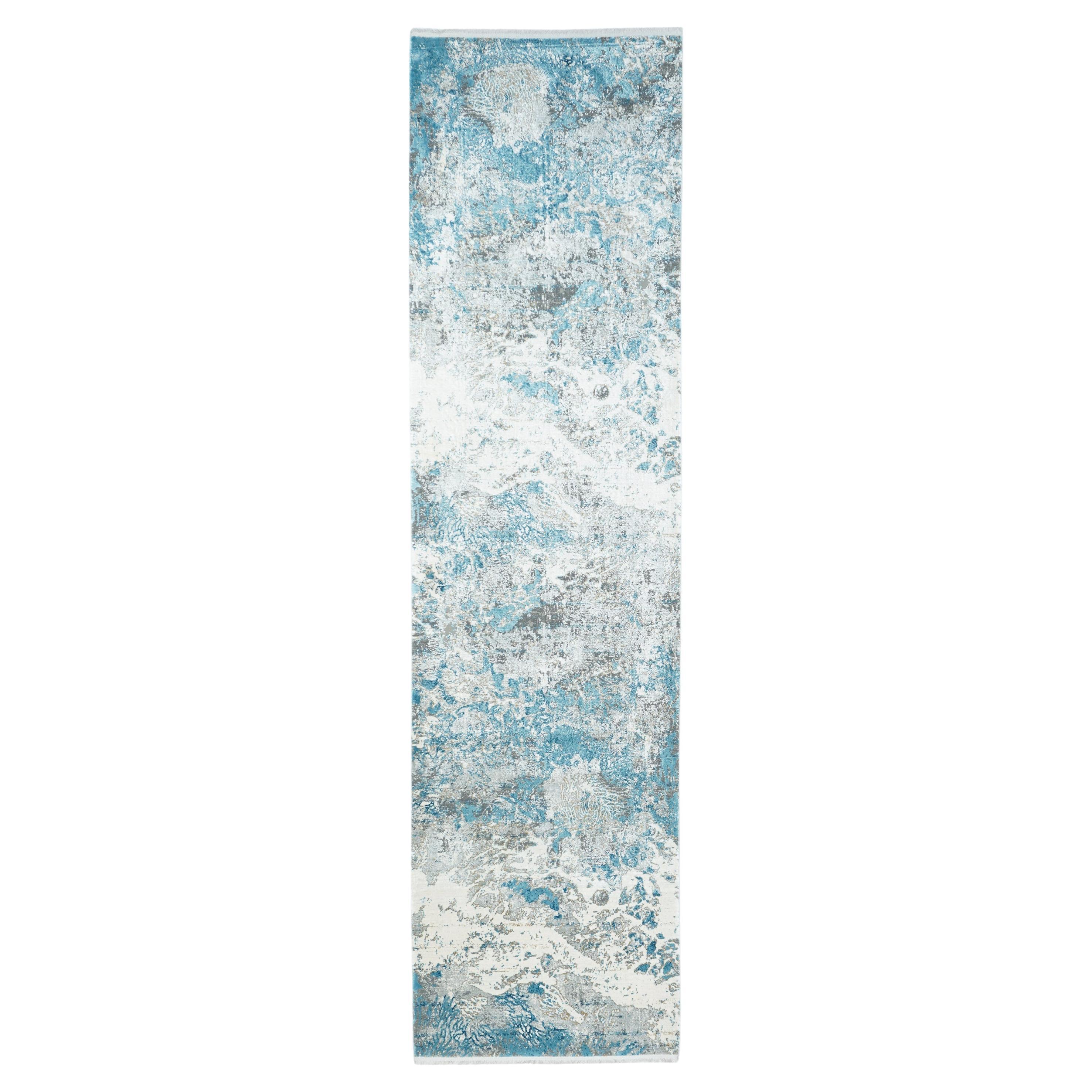 Abstract Design Runner 2'7'' x 9'10'' For Sale