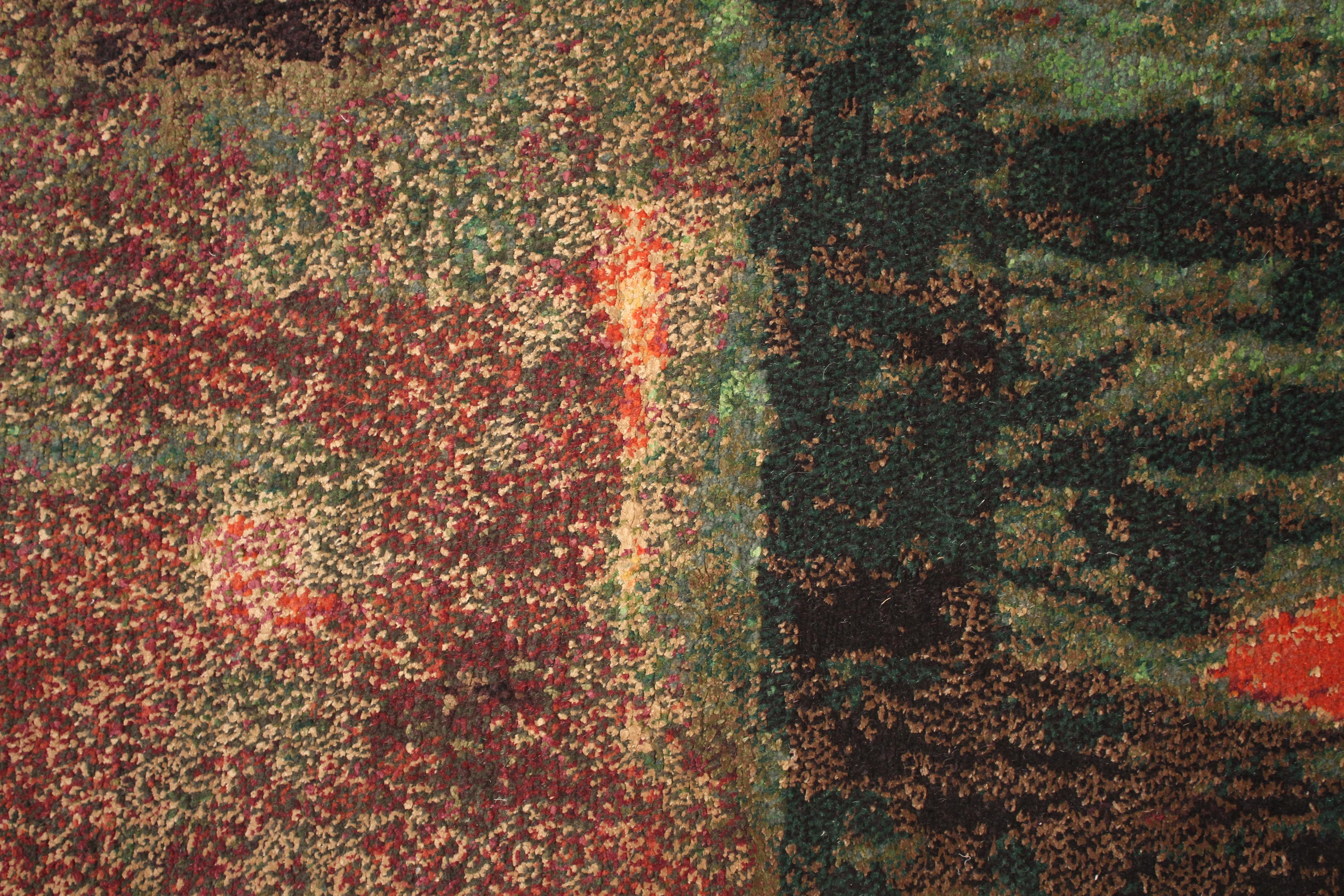 The new millenium enacted a huge wave of creativity in rug design, this made possible by the many technological advances which allowed a clearer communication to weavers of the most complex patterns. This in turn elicited the development of