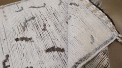 Abstract earthy patterned Wool Runner 3'x12'6''