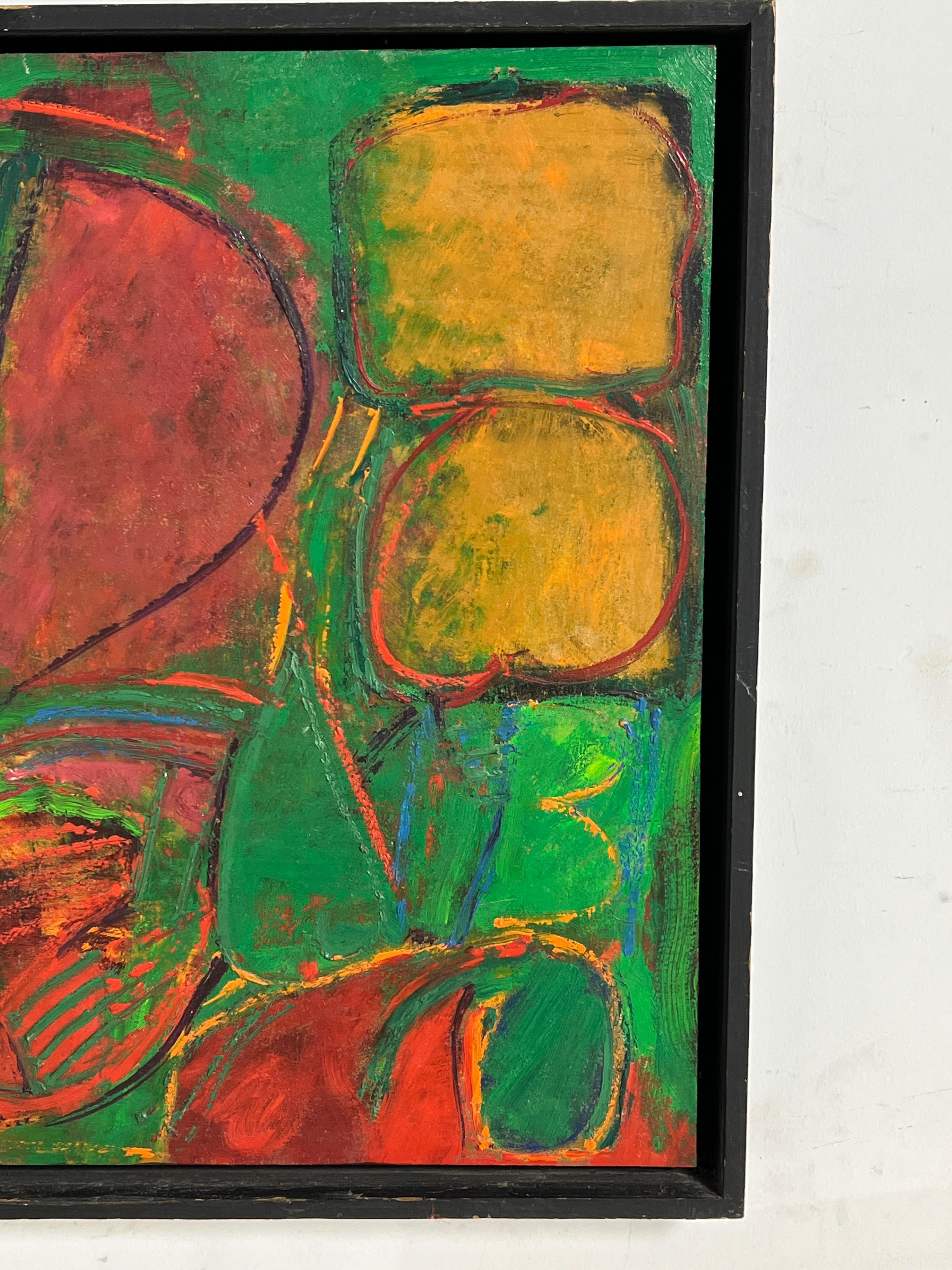 Abstract English Modernist Painting by Peter Daglish Titled 