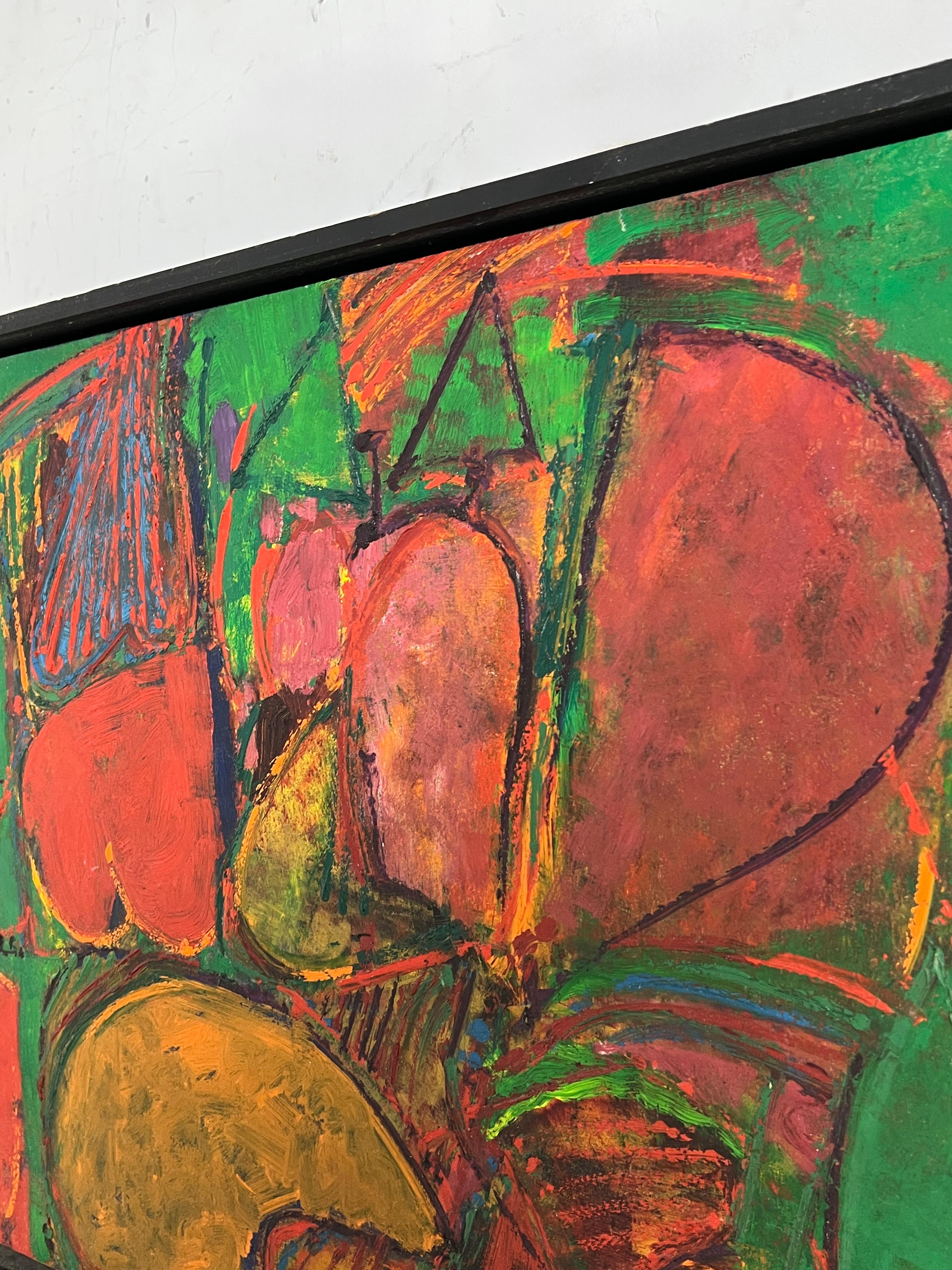 Abstract English Modernist Painting by Peter Daglish Titled 