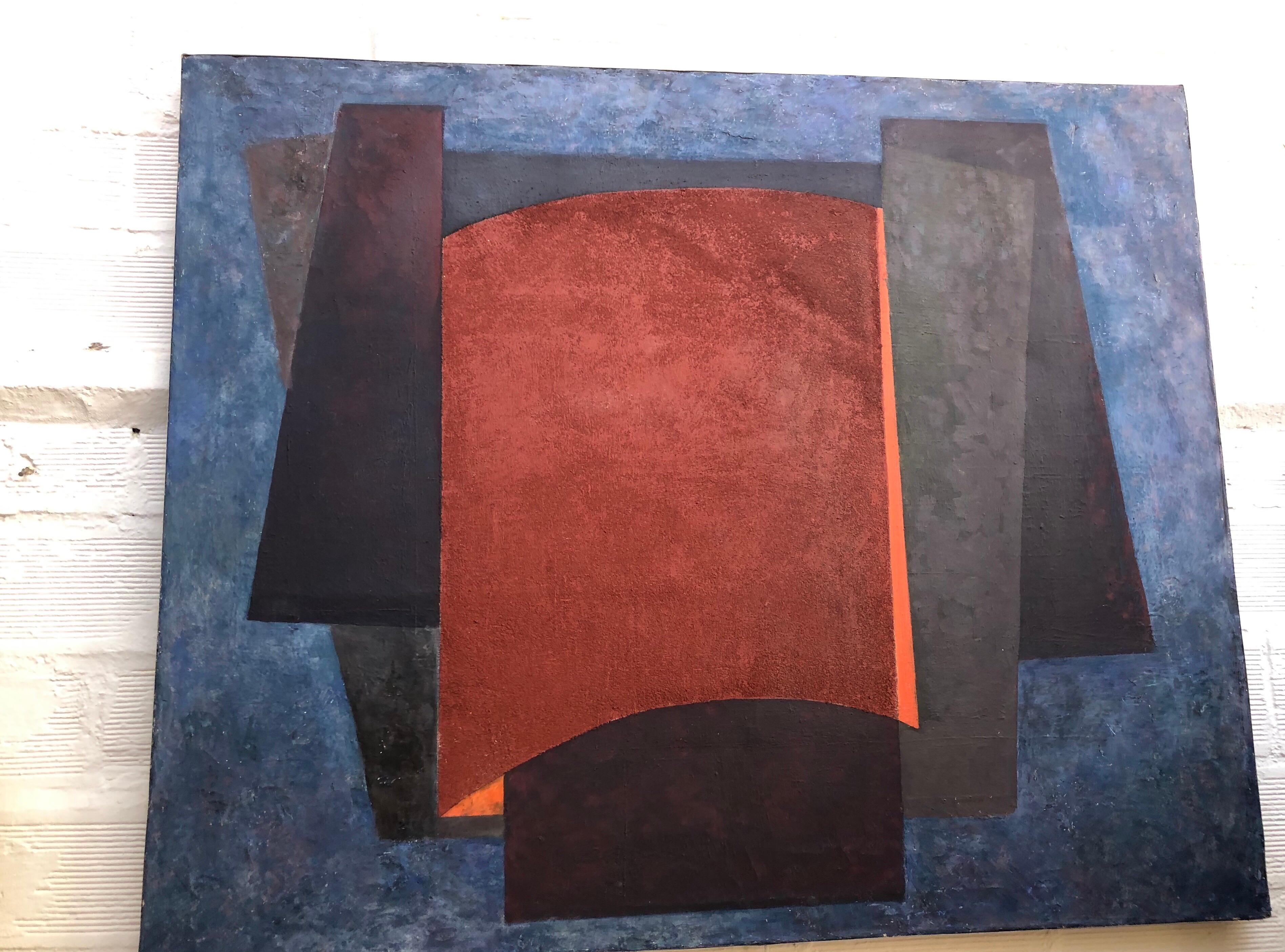 An exceptional abstract expressionism painting signed PAULET circa 1950
Poliakoff school.