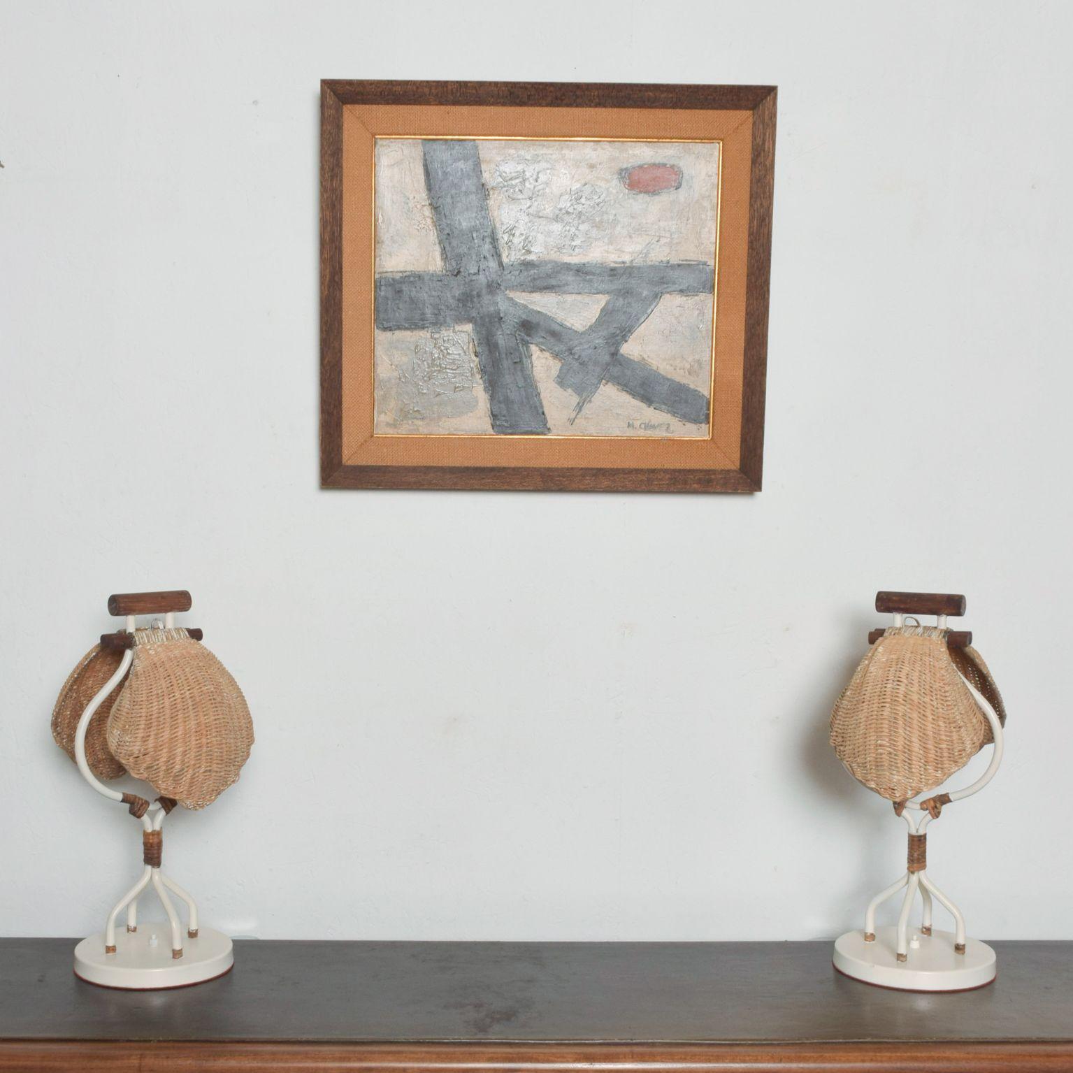 Peinture d'art abstraite Rothko de M Chavez des années 1970 1