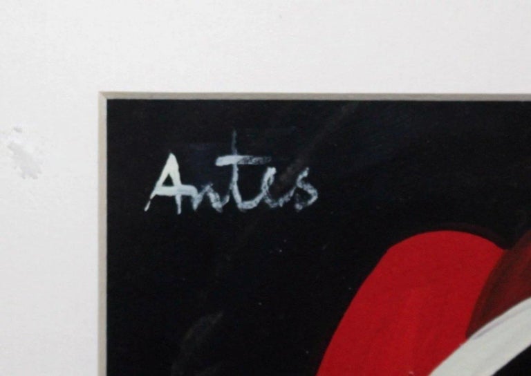 Abstract Expressionist Art Informel Ohne Titel After Horst Antes