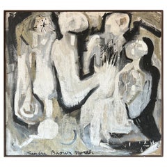Sandra Brown North Pittura figurativa espressionista astratta