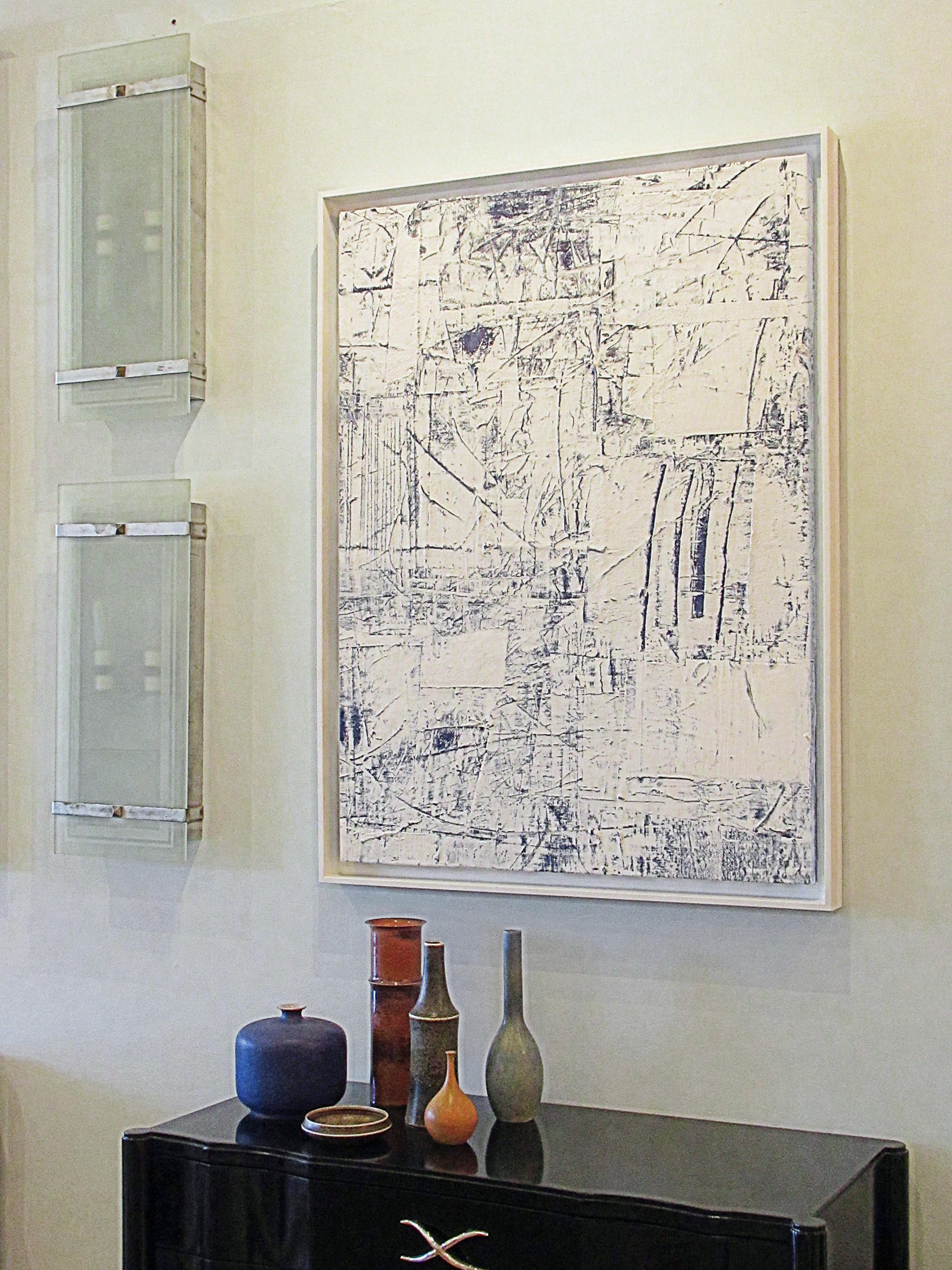 Abstract Expressionist Oil on Canvas, Renato Freitas For Sale 5