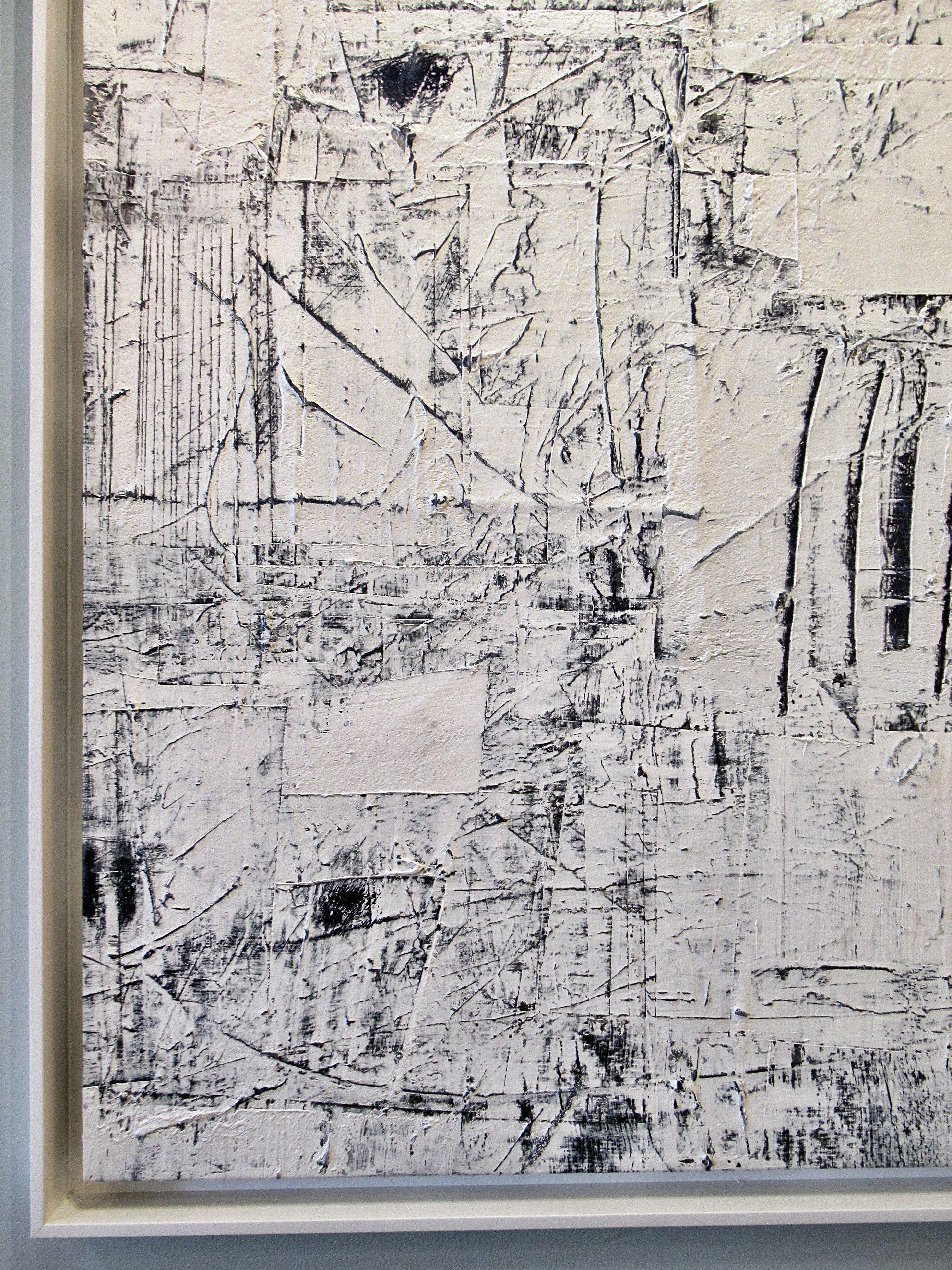 American Abstract Expressionist Oil on Canvas, Renato Freitas For Sale