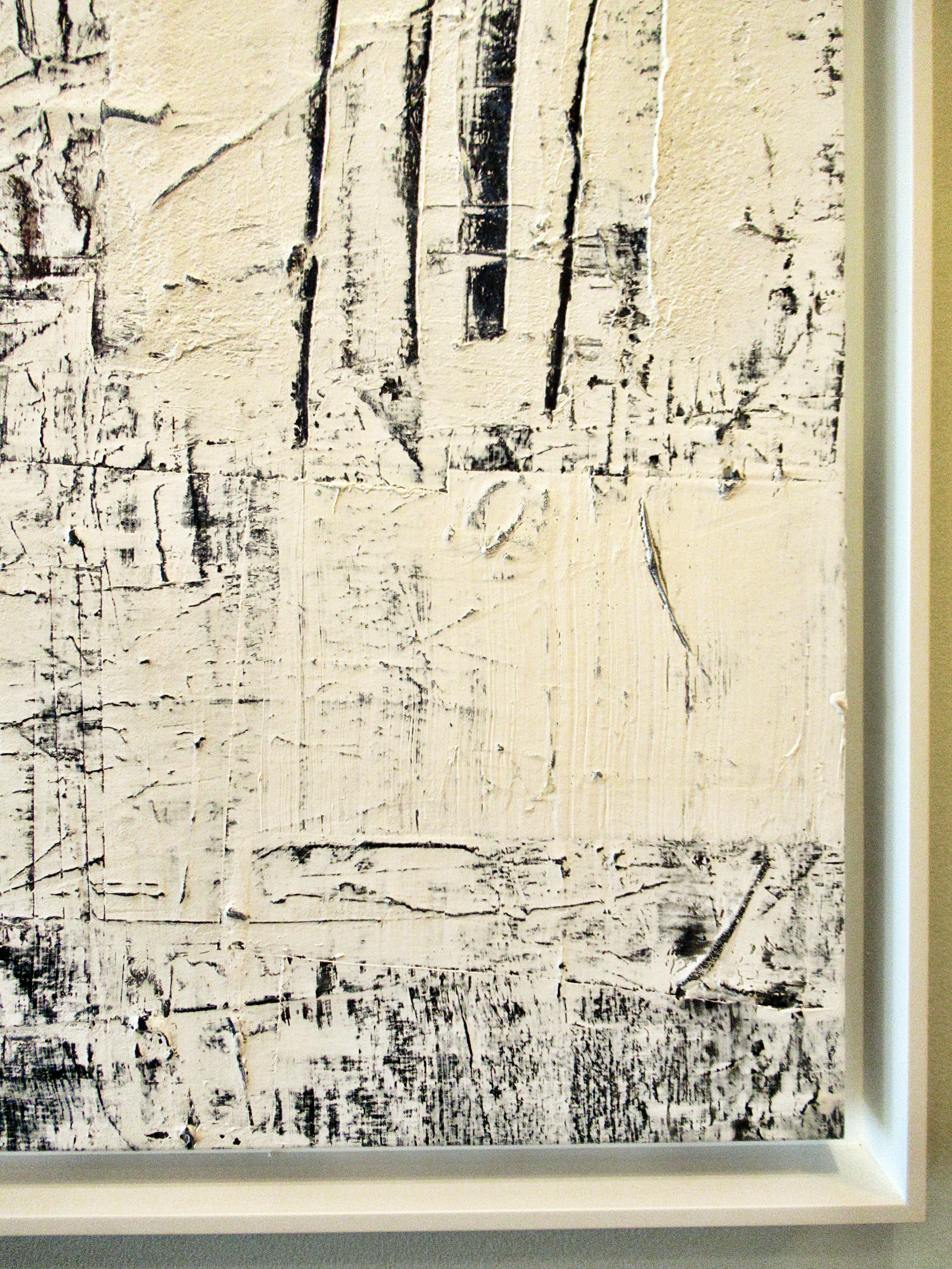 Abstract Expressionist Oil on Canvas, Renato Freitas For Sale 3