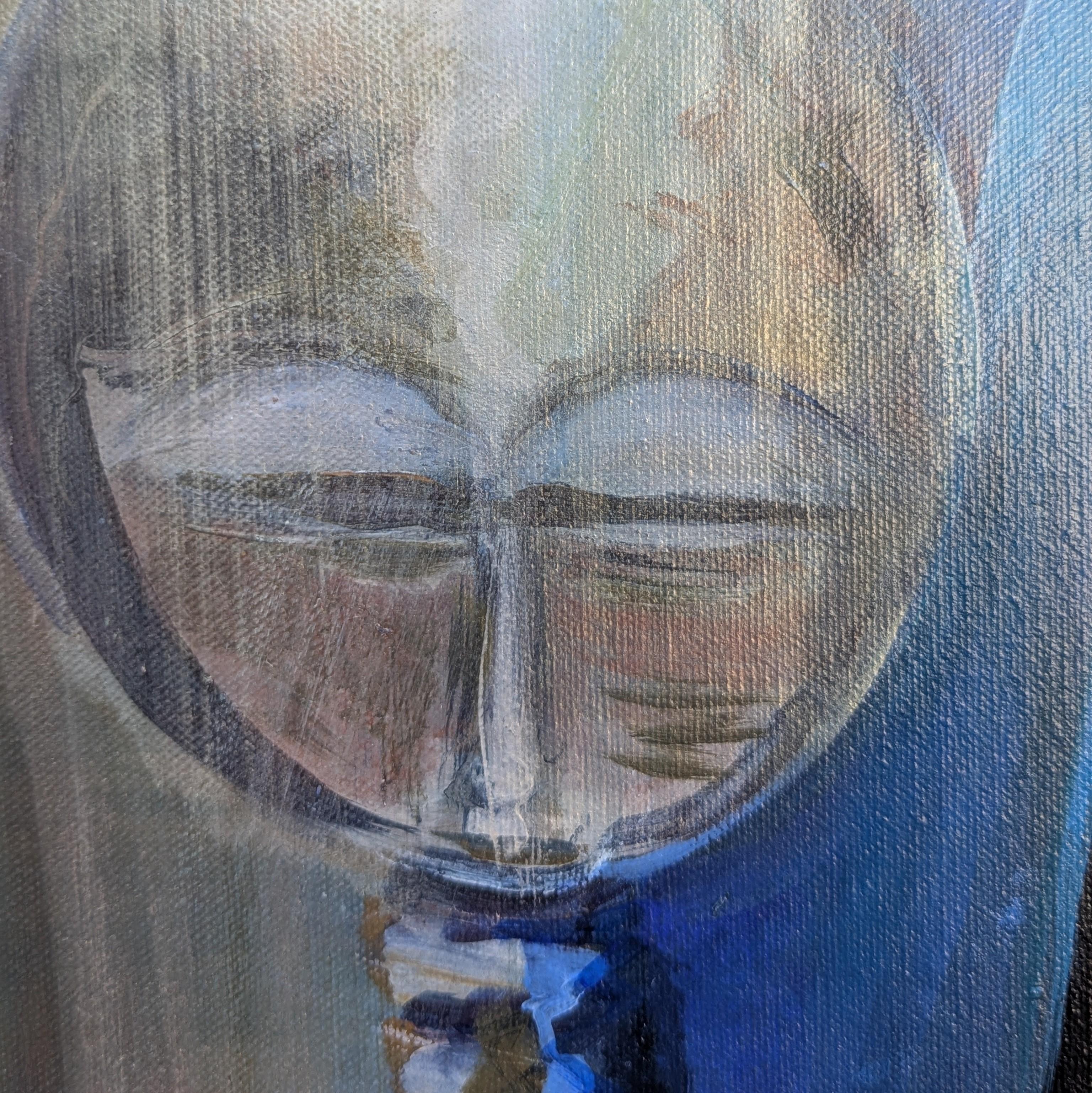 Peinture à l'huile expressionniste abstraite, 