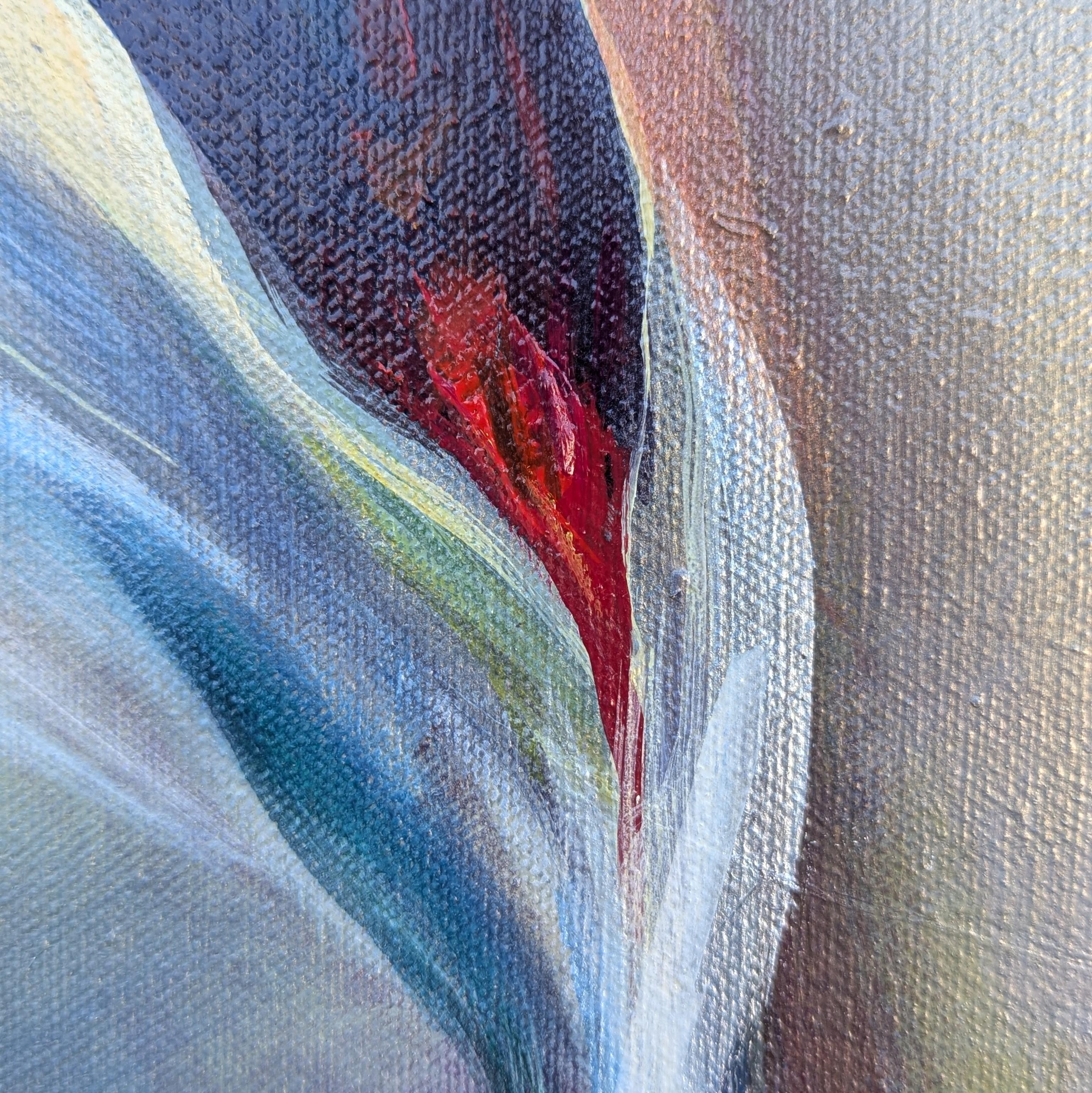 Peinture à l'huile expressionniste abstraite, 