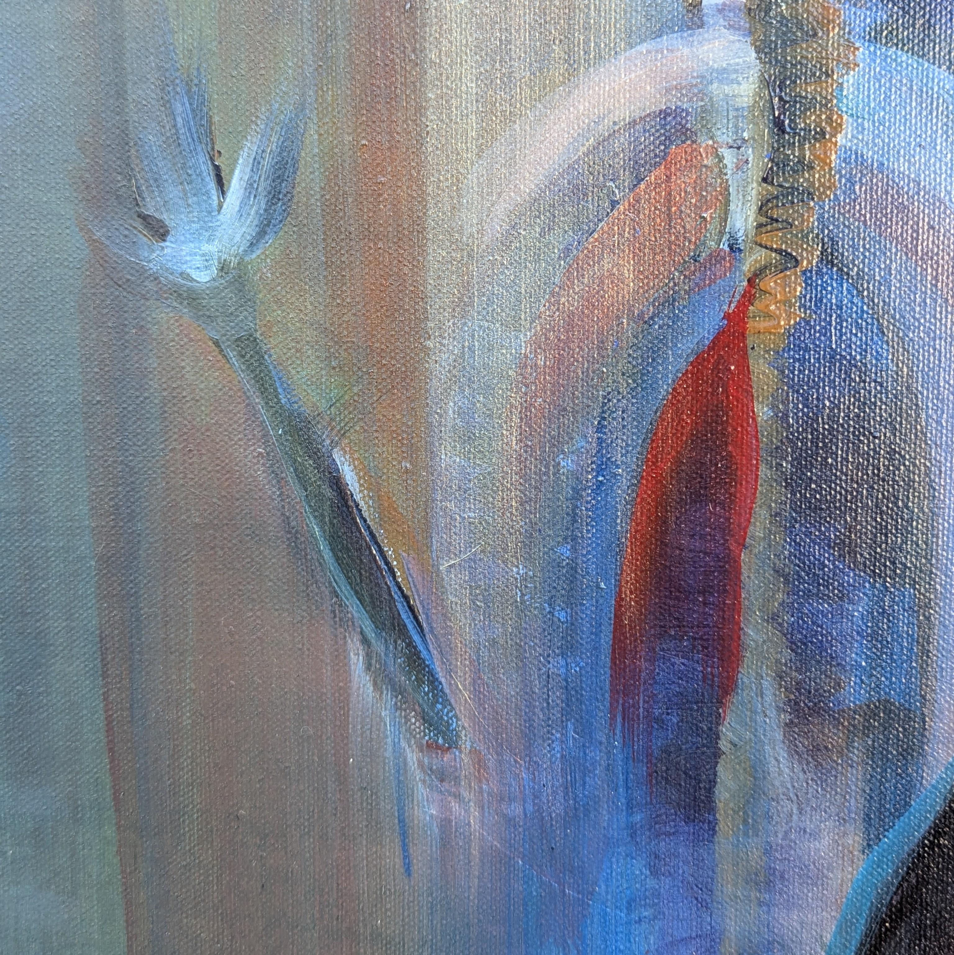 Peinture à l'huile expressionniste abstraite, 