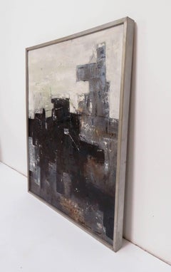 Peinture à l'huile expressionniste abstraite de l'artiste new-yorkaise Immi Storrs