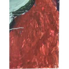 Abstract Expressionist Oil Painting by William Douglas McGee - Framed