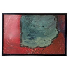 Abstract Expressionist Oil Painting by William Douglas McGee - Framed
