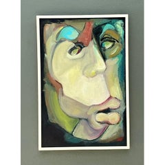Abstract Expressionist Oil Painting on Canvas