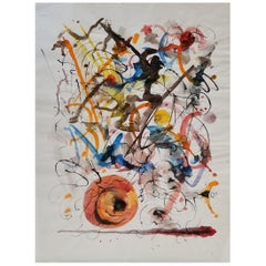 Abstract Expressionist Painting by Hendrik Grise, California