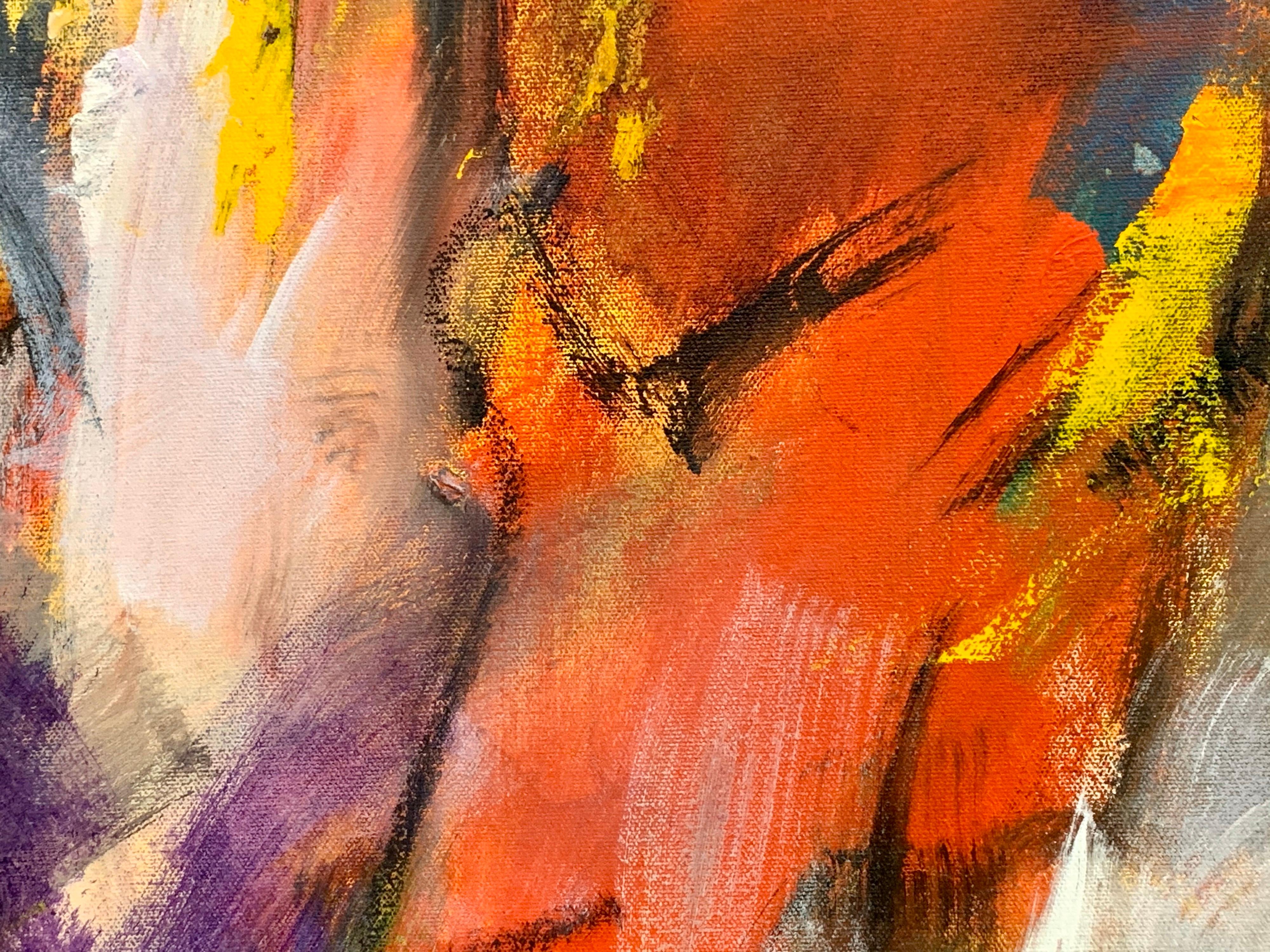 20th Century Abstract Expressionist Painting by Marlene Bremer