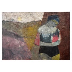 Abstrakte expressionistische Malerei des Künstlers Gary Woo aus San Francisco