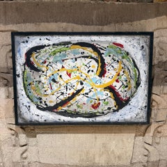 Peinture expressionniste abstraite texturée Drip Splatter After Jackson Pollock (after Jackson Pollock)
