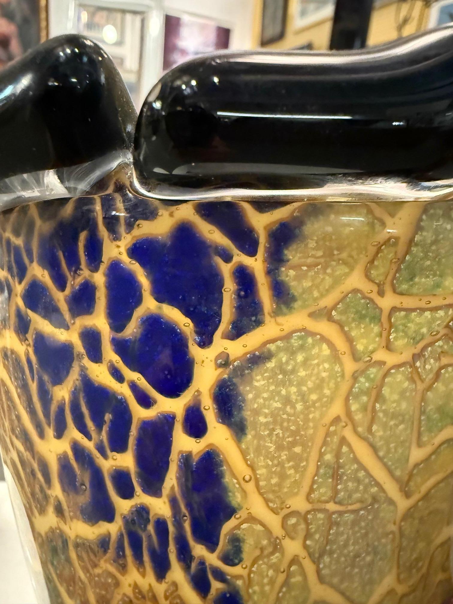 Sculpture abstraite en verre d'art de Murano en vente 2