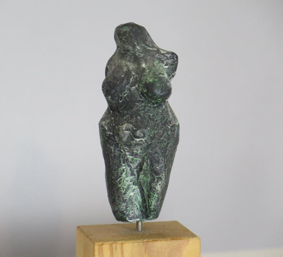 Late 20th Century Abstract Figural Sculpture by Hedrik Hause For Sale