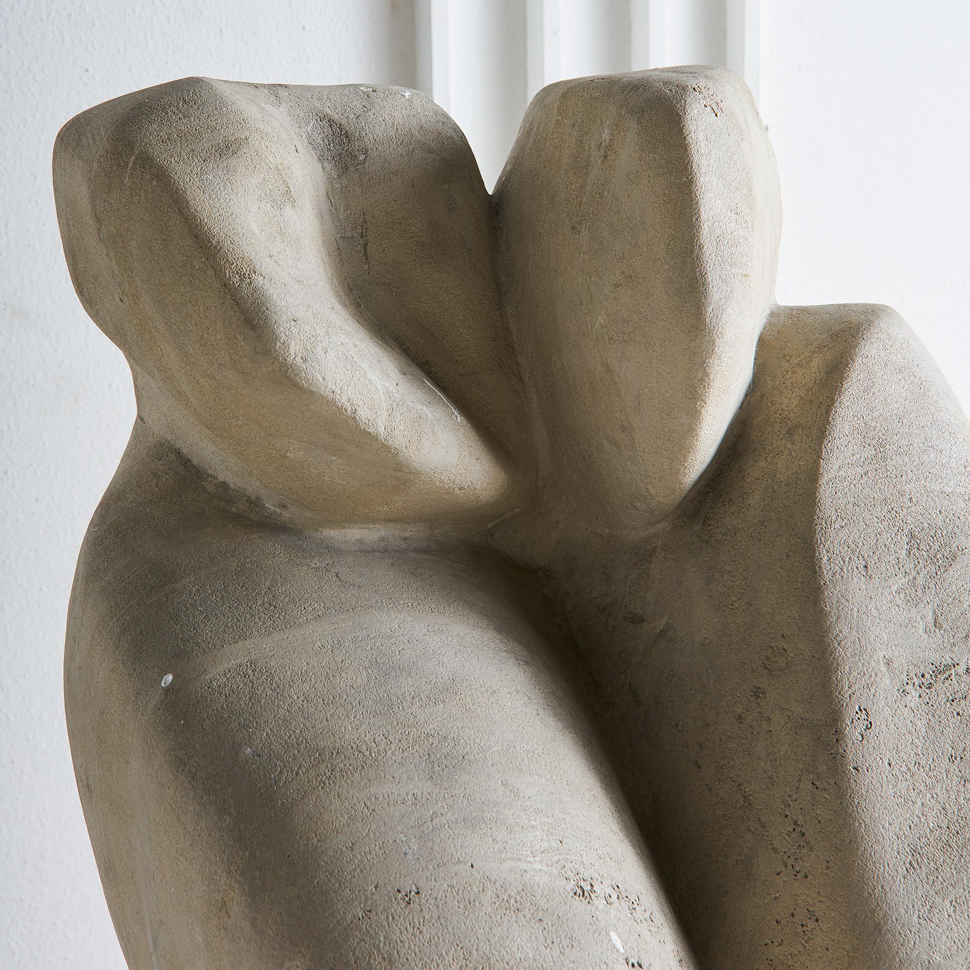 20th Century Abstract Figural Stone Sculpture