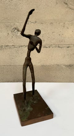 Abstract Figurative Bronze by Bay Artist John Larkin