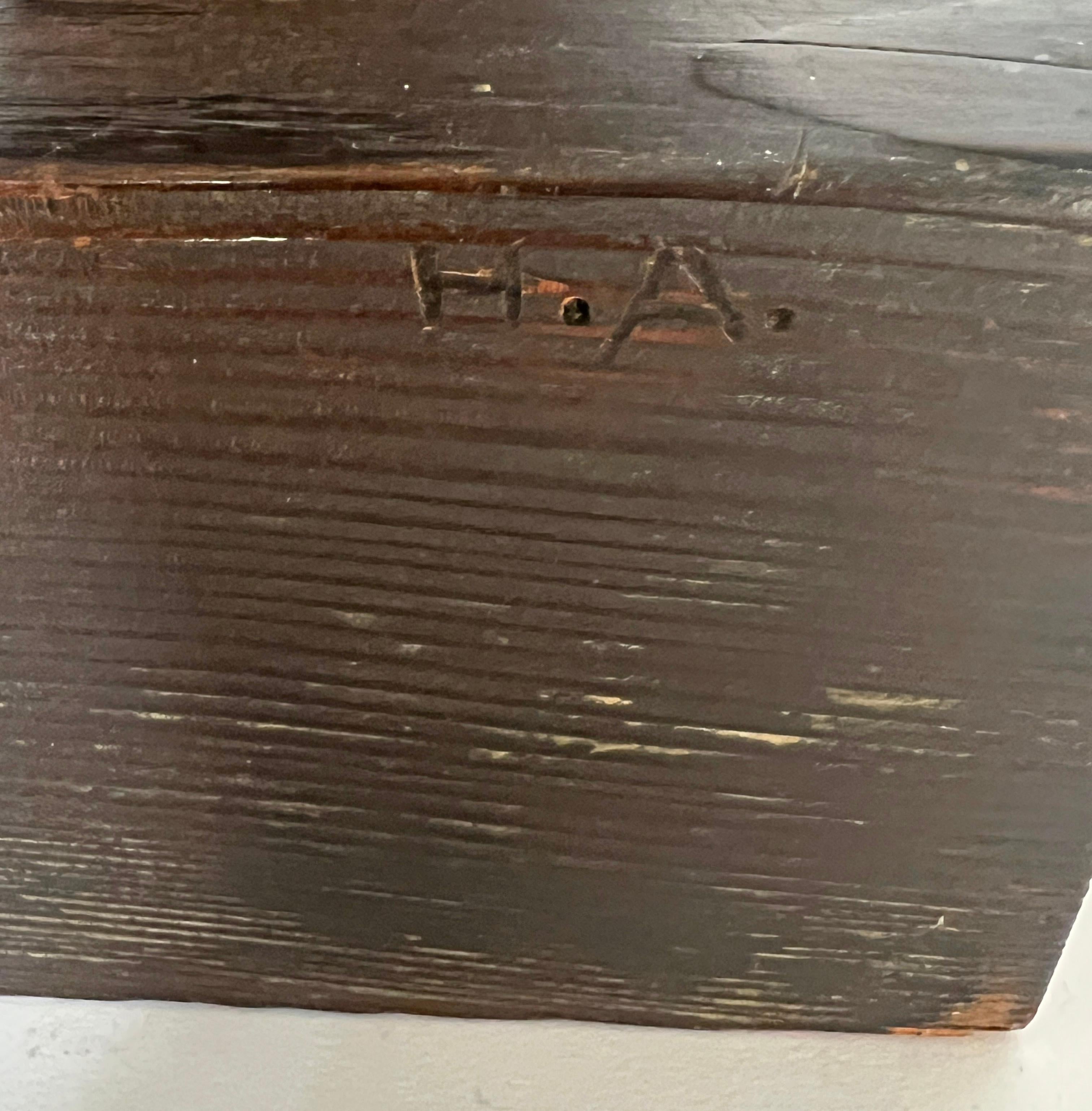 Abstract Figurative Carved Teak Sculpture, Circa 1970s For Sale 3