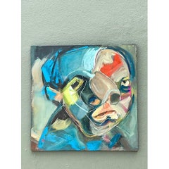 Abstract Figurative Oil Painting on Canvas