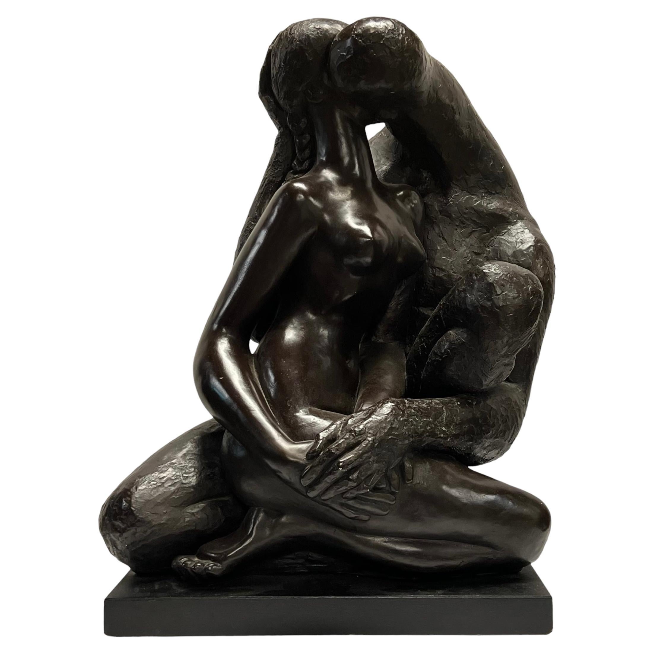 Sculpture figurative abstraite de Manuel Carbonell (1918-2011)