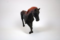 Escultura Abstracta Fuego Hors, Madera Artesanal, 2026